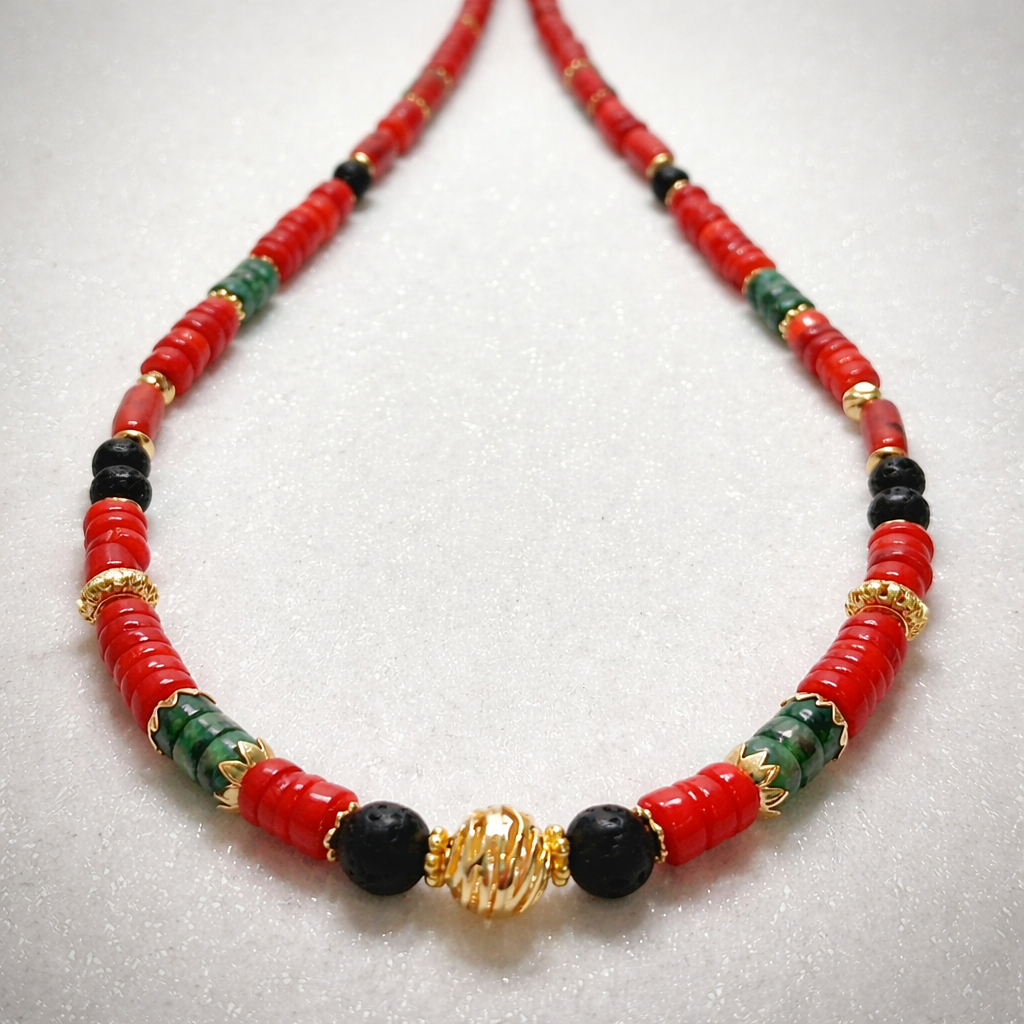 Coral Necklace for Men and Women